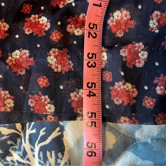 Harriet London Bloomingdale’s Young East Sider Shop Cotton Floral Maxi Dress XXS - Picture 10 of 11